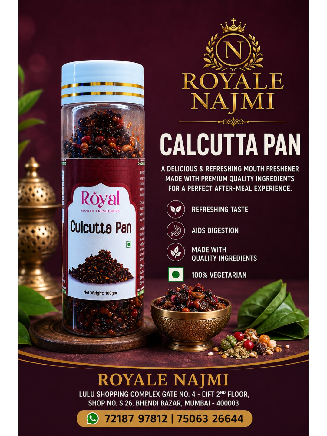 Royal Culcutta Pan Mouth Freshner