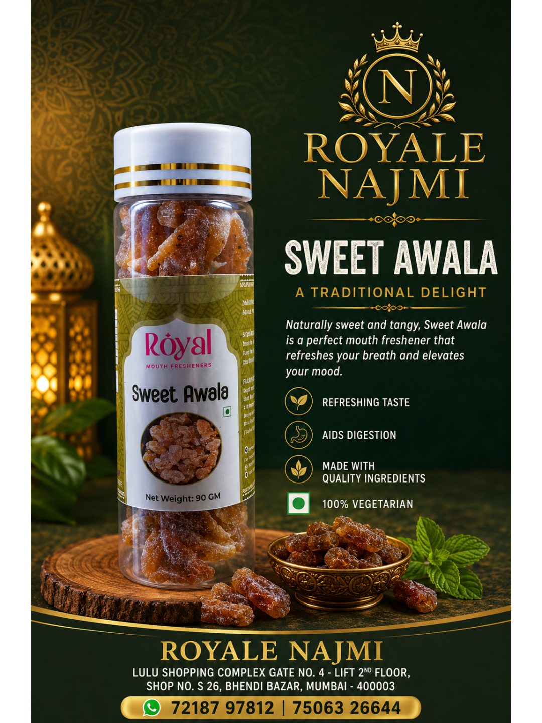 Royal Sweet Awala Mouth Freshner