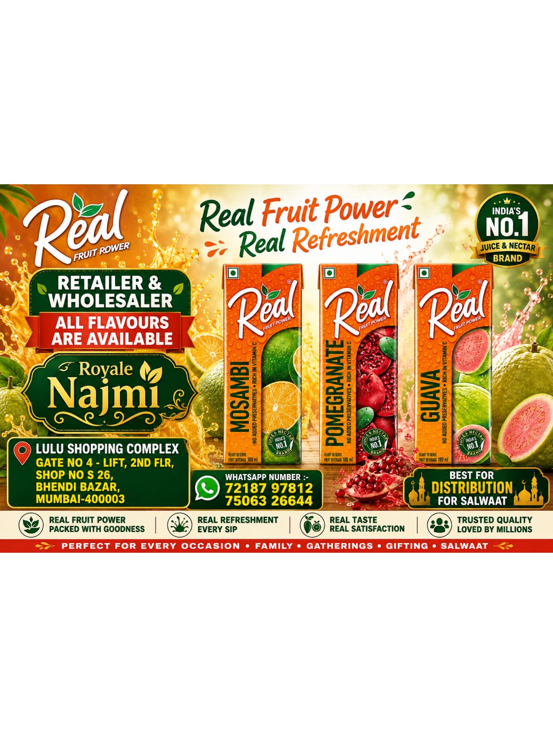 Real Fruit Juice