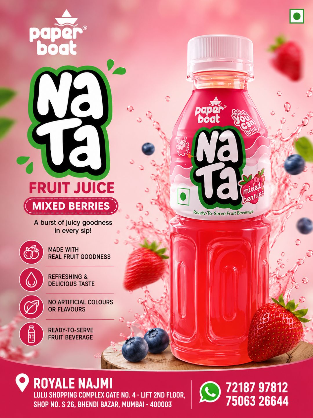 Paper Boat Na Ta Fruit Juice
