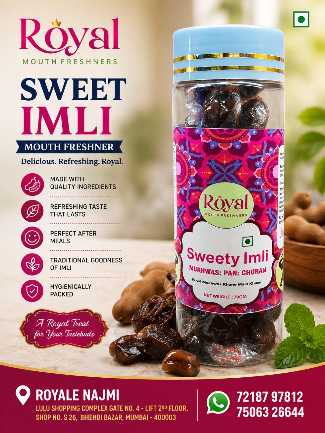 Royal Sweety Imli Mouth Freshner