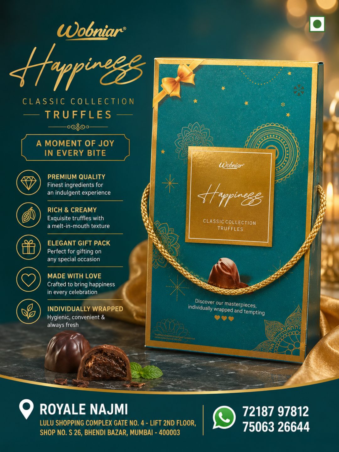 Wobniar Happiness Truffles Classic Collection