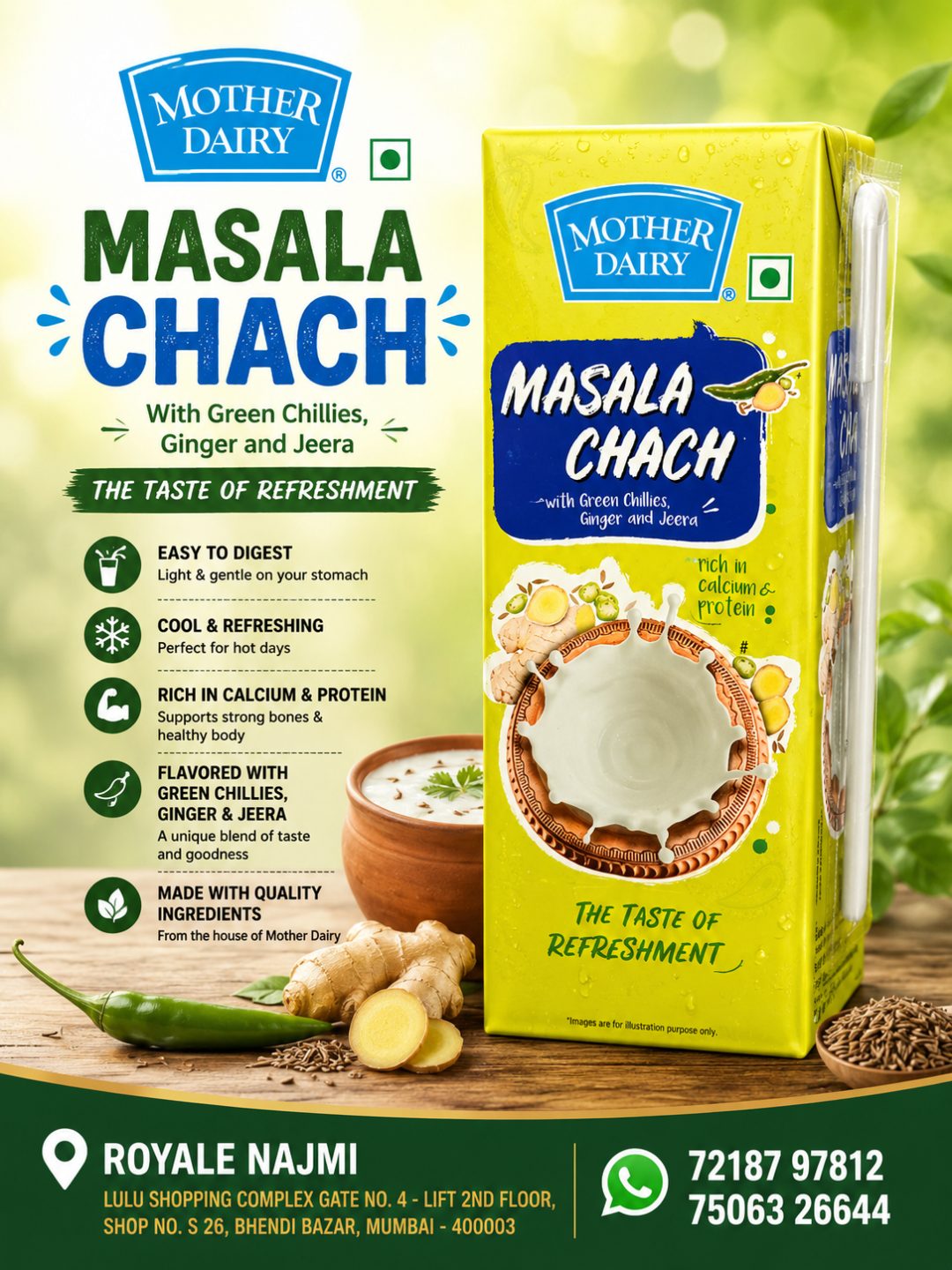 Mother Dairy Masala Chach