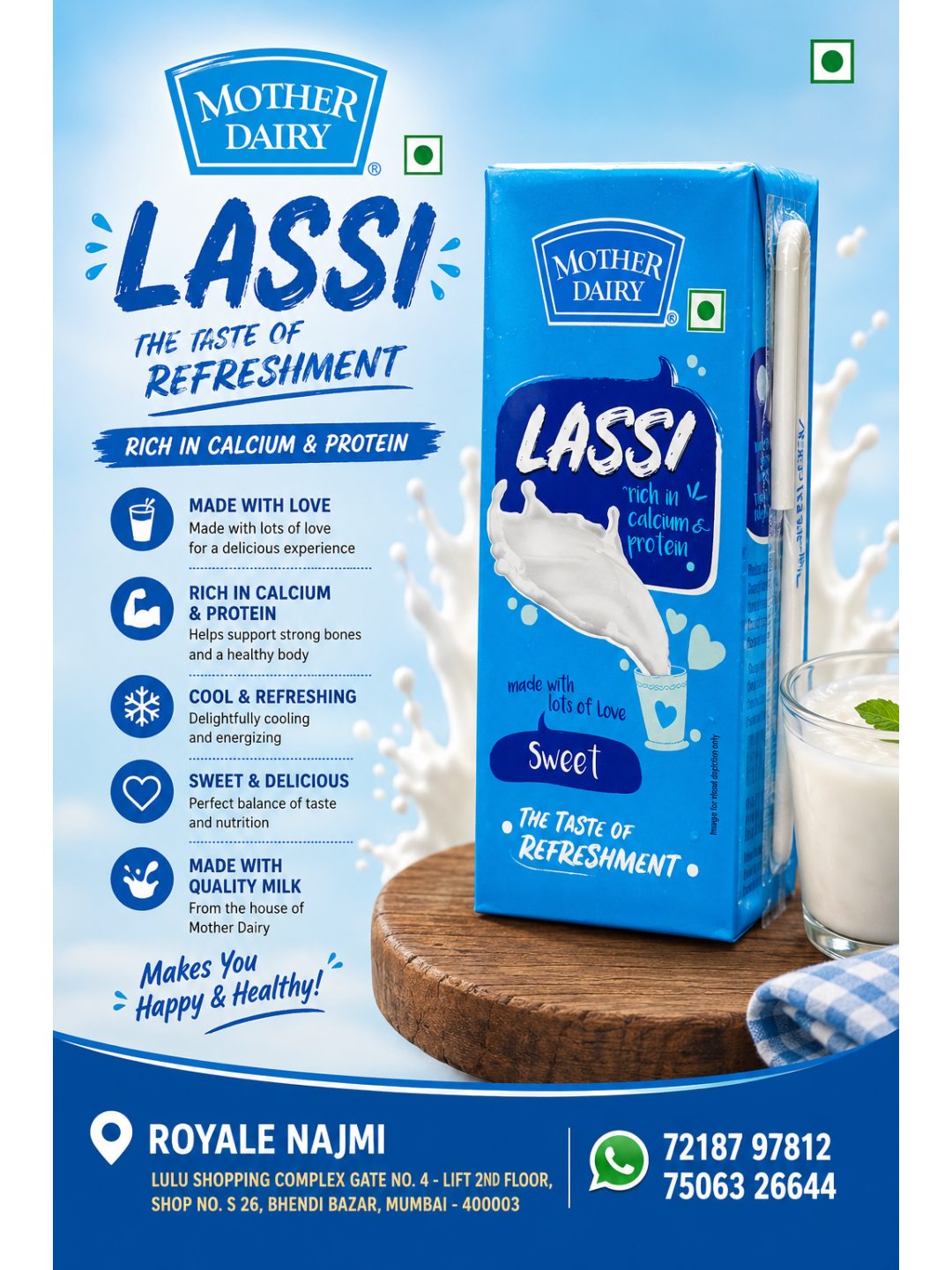 Mother Dairy Lassi