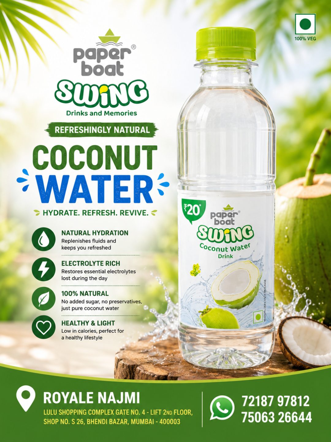Paper Boat Coconut Water