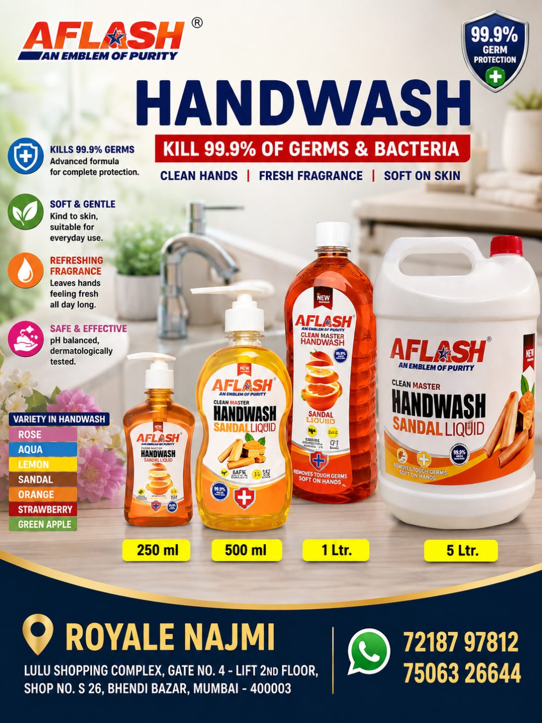 AFLASH HANDWASH